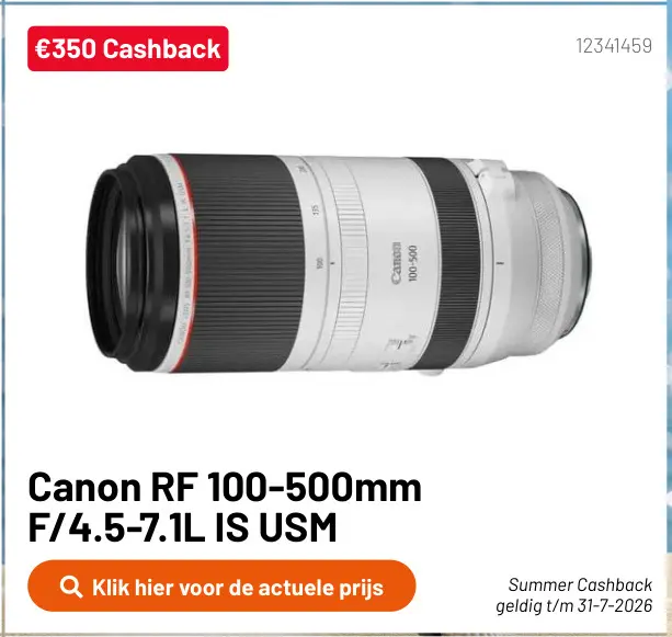 Aanbieding: RF 100-500mm F/4.5-7.1L IS USM