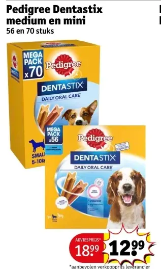 Aanbieding: Pedigree Dentastix