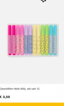 Aanbieding: Geurstiften Hello Kitty