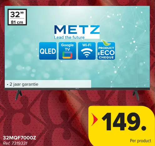 Promotie: TV 32MQF7000Z METZ