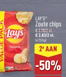 Aanbieding: Zoute chips