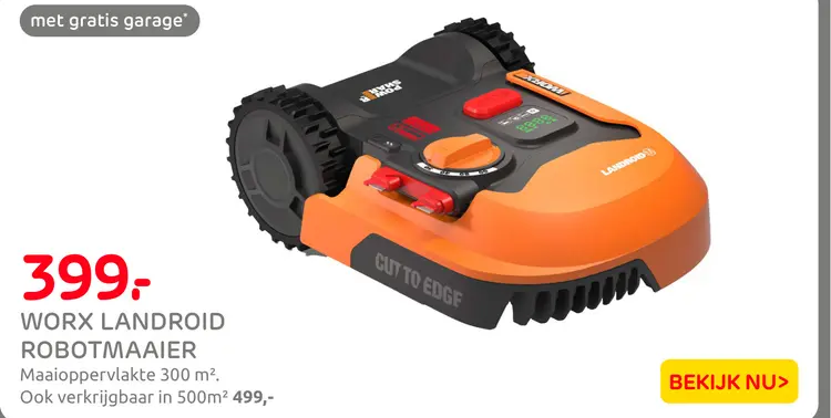 Aanbieding: Worx LANDROID robotmaaier