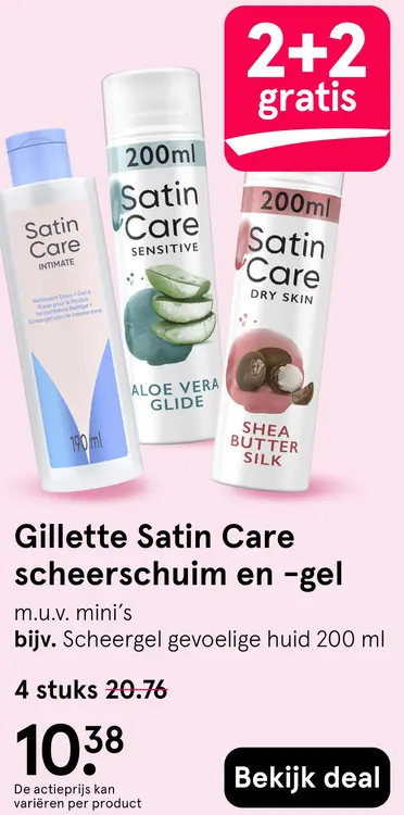 Aanbieding: Scheerschuim en -gel