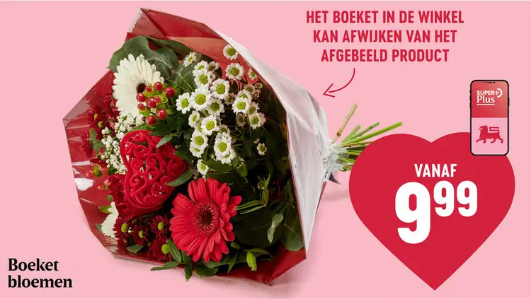 Promotie: Boeket bloemen