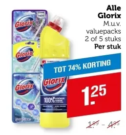Aanbieding: Alle Glorix