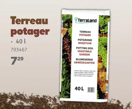 Offre: Terreau potager
