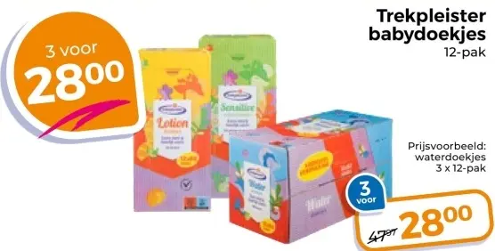 Aanbieding: Babydoekjes