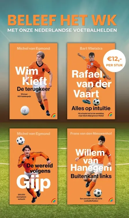 Aanbieding: Beleef het wk met onze nederlandse voetbalhelden