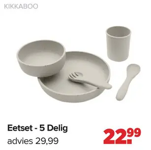 Aanbieding: Kikkaboo Eetset