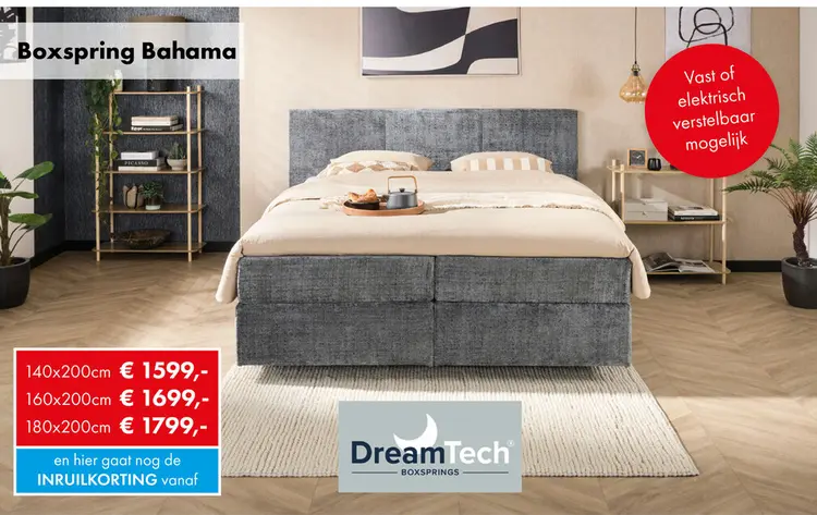 Promotie: Bahama boxspring