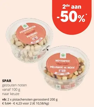 Aanbieding: gezouten noten