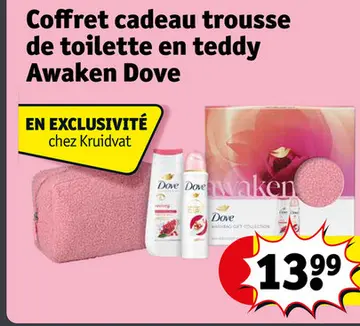 Offre: Coffret cadeau trousse de toilette en teddy A