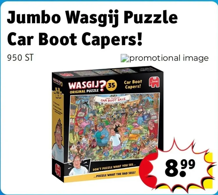 Offre: Jumbo Wasgij Puzzle Car Boot Capers!