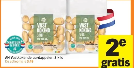 Aanbieding: Vastkokende aardappelen