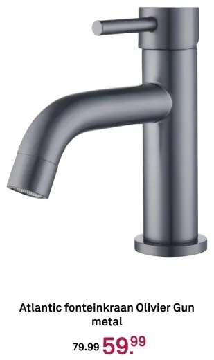 Aanbieding: fonteinkraan Olivier Gun