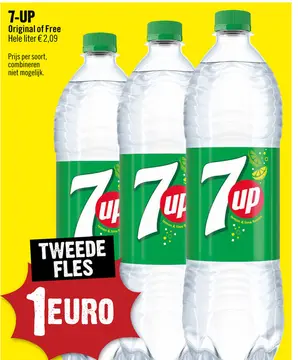 Aanbieding: 7-UP Original of Free
