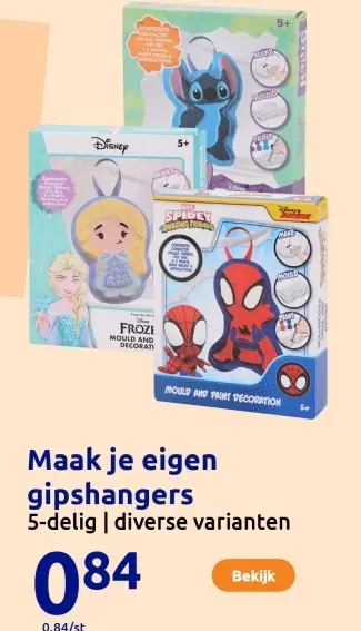 Aanbieding: Maak je eigen gipshangers