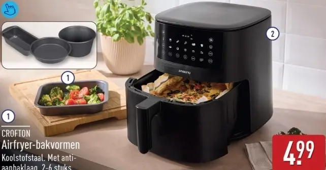 Aanbieding: Airfryer-bakvormen