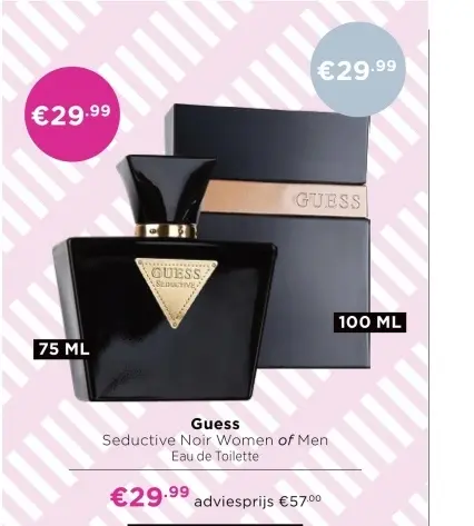 Aanbieding: Seductive Noir Women of Men Eau de Toilette