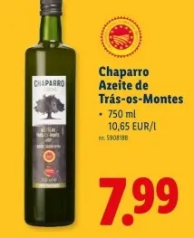 Promotie: Chaparro Azeite de Trás-os-Montes
