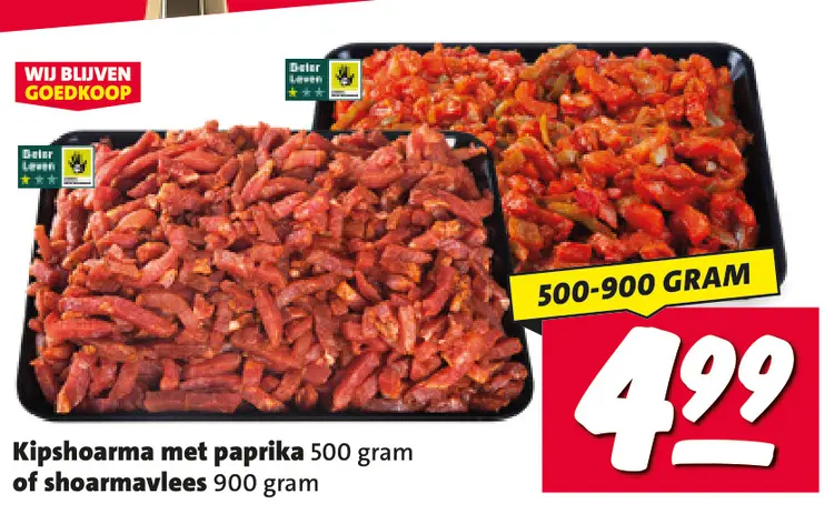 Aanbieding: Kipshoarma met paprika