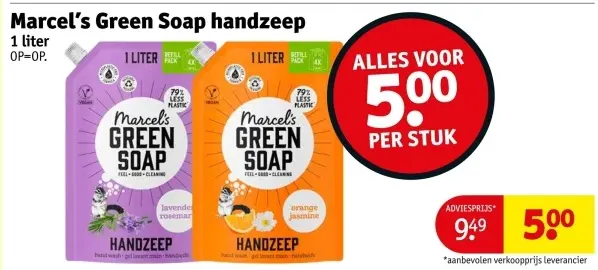 Aanbieding: Green Soap handzeep