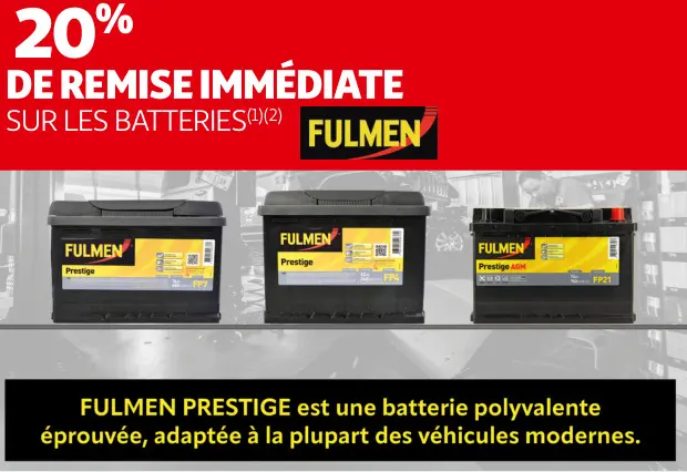 Promotie: Batteries