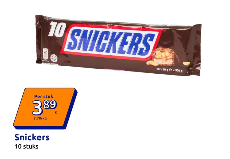 Aanbieding: Snickers