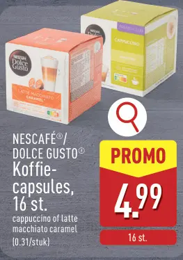 Promotie: Koffie-capsules