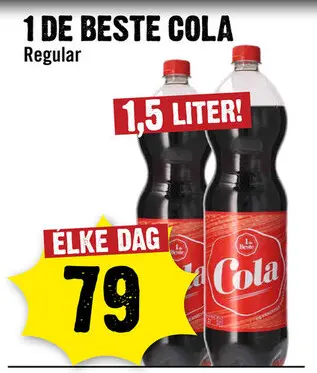 Aanbieding: 1 de beste cola