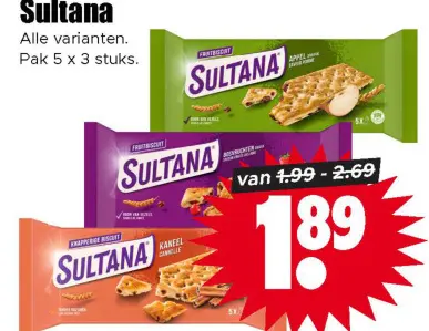 Aanbieding: Sultana