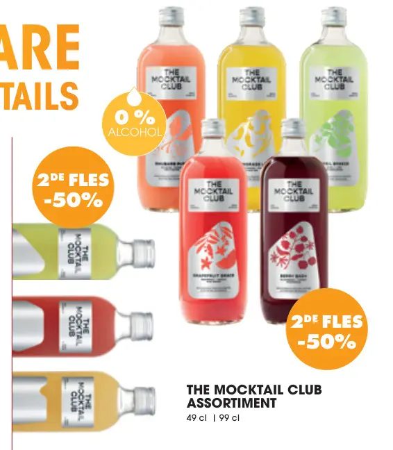 Promotie: The mocktail club assortiment