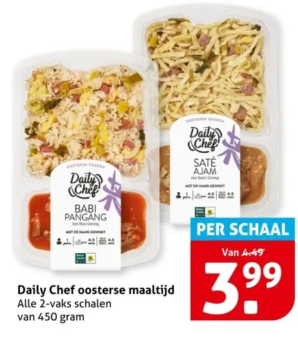 Aanbieding: oosterse maaltijd