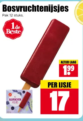 Aanbieding: Bosvruchtenijsjes