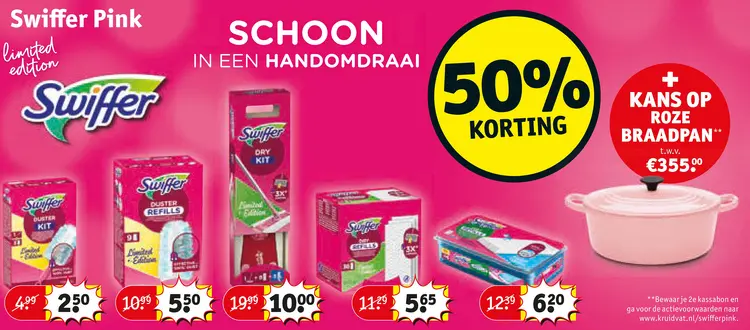 Aanbieding: Swiffer Pink