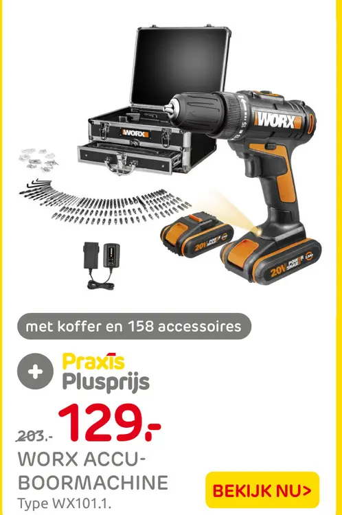 Aanbieding: Accu-boormachine