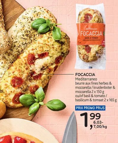Offre: Focaccia