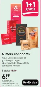 Aanbieding: A-merk condooms
