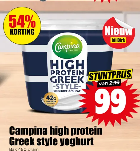 Aanbieding: High Protein Greek Style Yoghurt