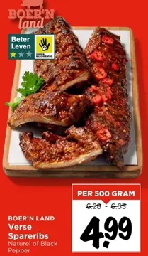 Aanbieding: Verse Spareribs