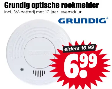 Aanbieding: Optische rookmelder