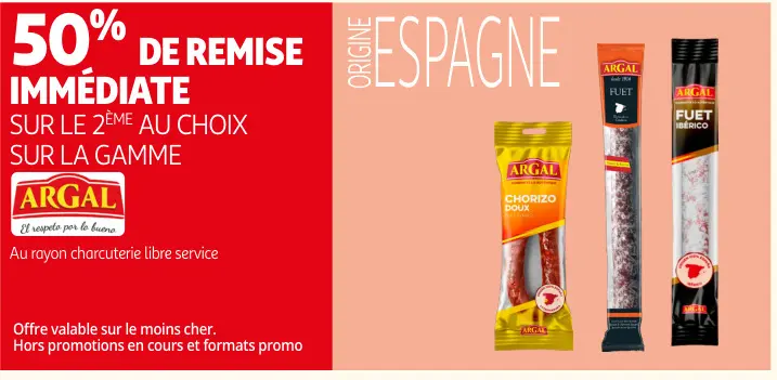 Promotie: Chorizo Doux, Fuet, Fuet Ibérico