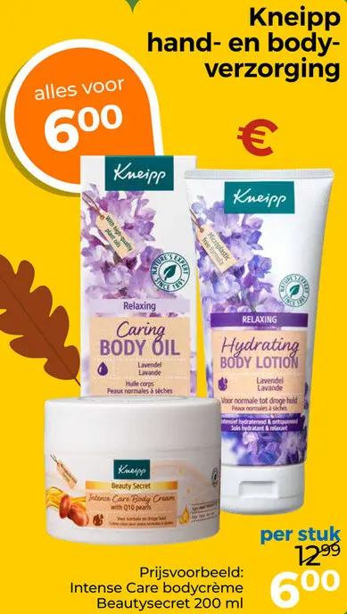Aanbieding: Hand- en bodyverzorging