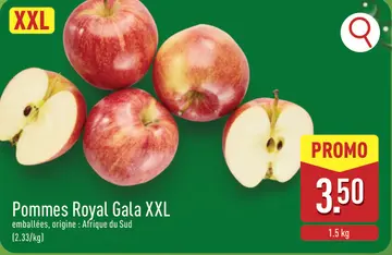 Offre: Pommes Royal Gala XXL