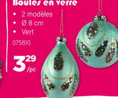 Offre: Boules en verre