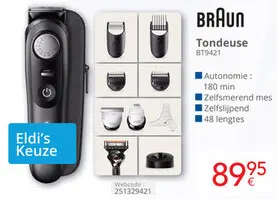 Promotie: Tondeuse BT9421