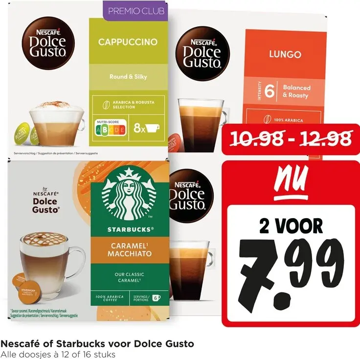 Aanbieding: Koffiecups voor Dolce Gusto