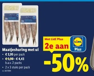 Promotie: Maatjesharing met ui