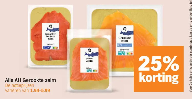 Aanbieding: Gerookte zalm