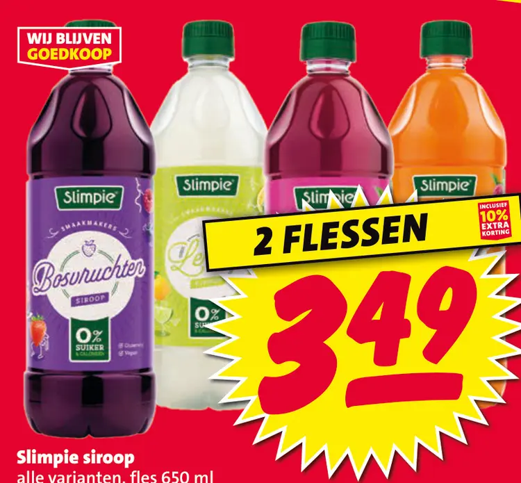 Aanbieding: siroop